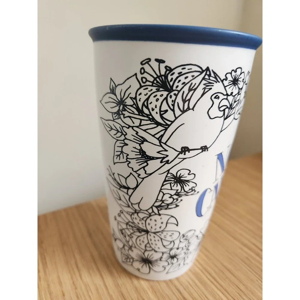 Starbucks North Carolina Ceramic Travel Mug 12oz No Lid